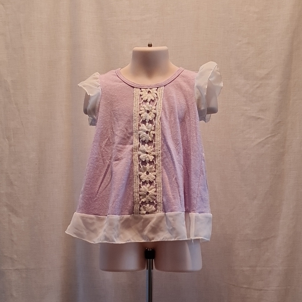 5/$20  Jenna & Jessie Pale Lavendar Little Girls Dress in sz 4, used condition